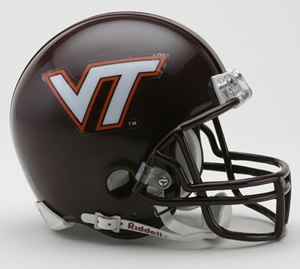 Virginia Tech Hokies Riddell Mini Helmet